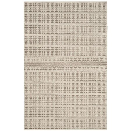 Safavieh 8 x 10 ft. Large Rectangle Kilim Hand Woven Rug, Ivory and Light Grey KLM350A-8